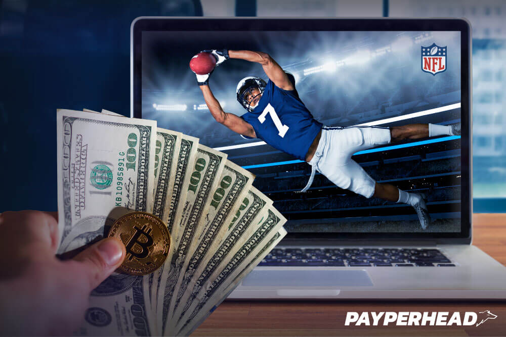 NFL Sports betting concept